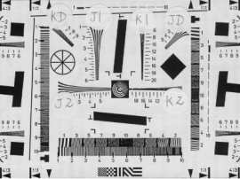 ISO12233分辨率測試卡使用時拍攝方法