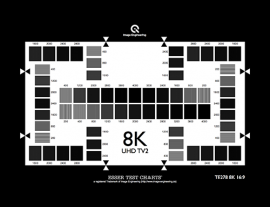 8K(UHD TV2) 分辨率測(cè)試卡200-4000 CPH